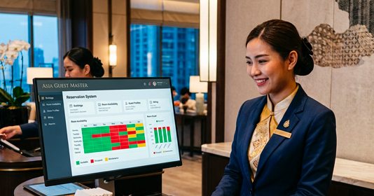 รับทำระบบโรงแรม / Resort